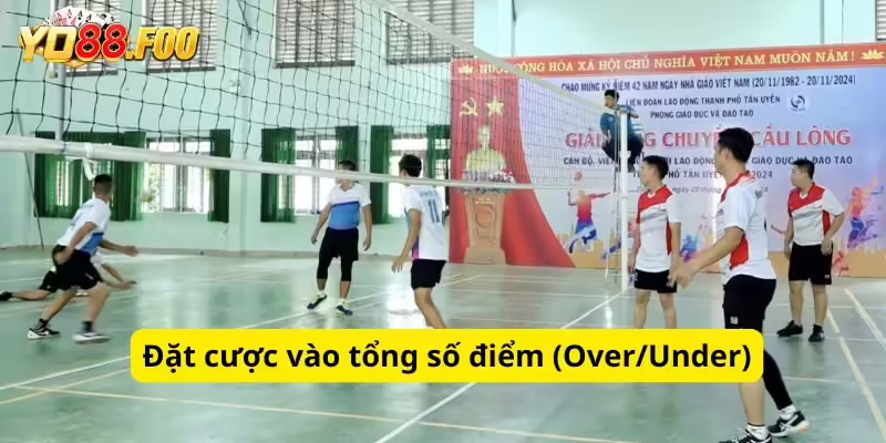 Đặt cược vào tổng số điểm (Over/Under)