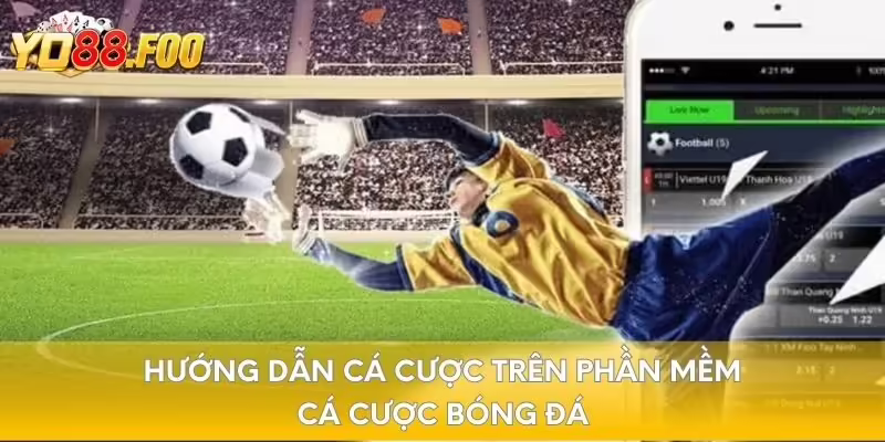 Hướng dẫn cá cược trên phần mềm cá cược bóng đá