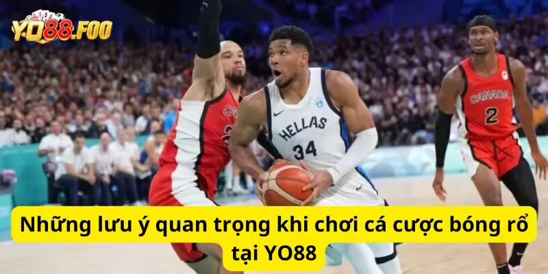 Những lưu ý quan trọng khi chơi cá cược bóng rổ tại YO88 Những lưu ý quan trọng khi chơi cá cược bóng rổ tại YO88
